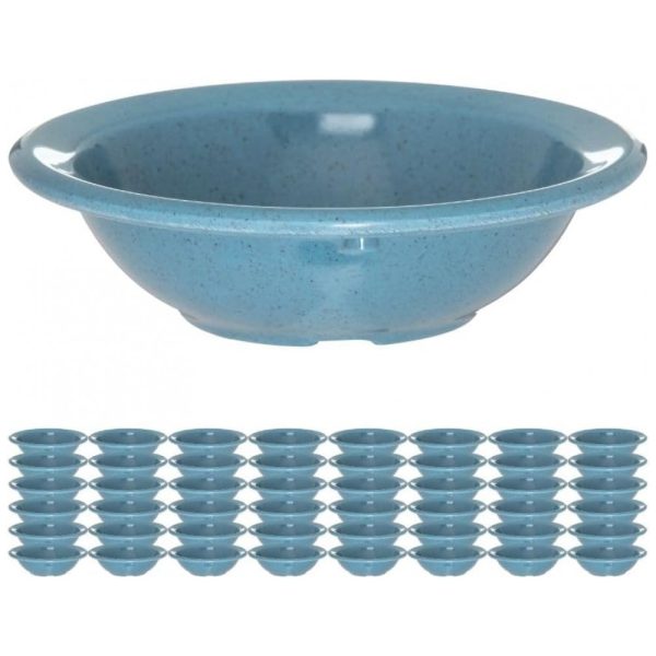 ectqskekyq800b_0 jpg - Bowl de Plástico para Frutas 140 mL Carlisle 48 Unidades, Azul