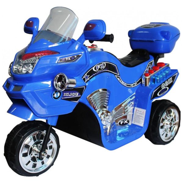 ectqsq3u8ka00b_0 jpg - Moto Elétrica Infantil a Bateria 6V 3 Rodas com Sons e Luzes, Idade Rec 3 a 5 anos, LIL RIDER, Azul