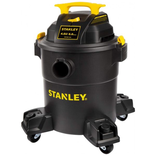 ectqswb49si00b_0 jpg - Aspirador de Pó Seco e Úmido 22L, 110v, STANLEY SL18116P, Preto