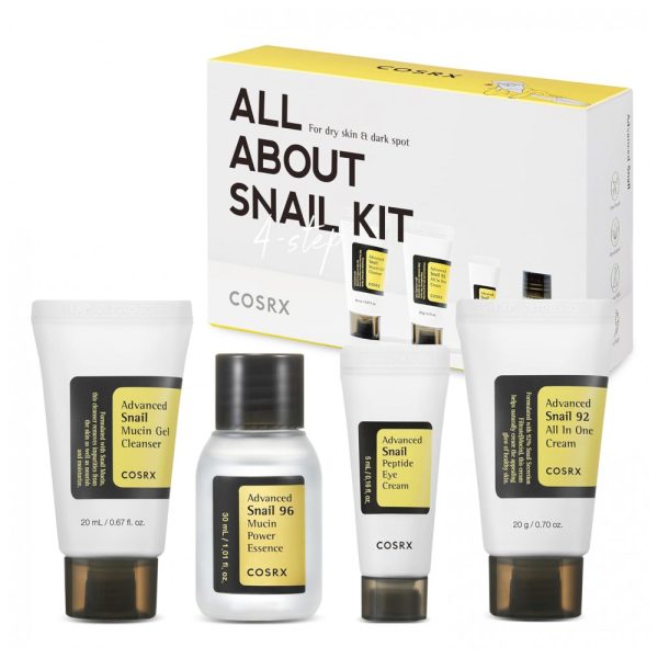 ectqswfn7mq80b_0 jpg - Kit Skincare Completo Portátil Ideal para Presente, Limpador, para os Olhos que Recupera e Rejuvenesce, COSRX, Branco