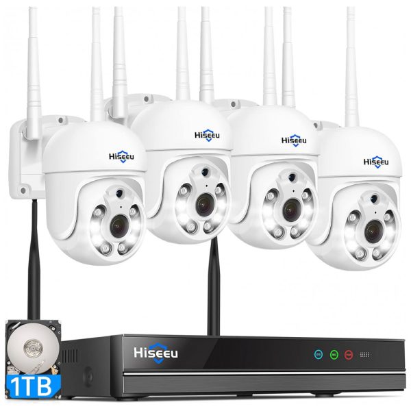 ectqt11lwc790b_0 jpg - Sistema de Câmera de Segurança Hiseeu 4 Câmeras, Controle Remoto Cartão de Memória 1 TB