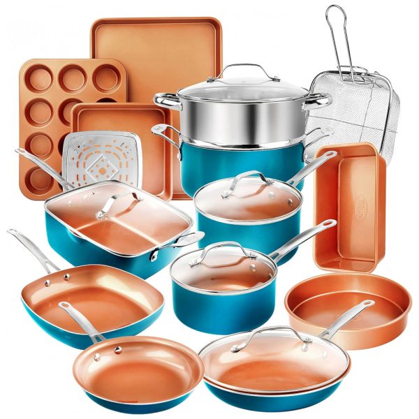 ectqt3tm7qb80b_0 jpg - Conjunto de Panelas e Frigideiras Antiaderentes e Utensílios, 20 Peças, GOTHAM STEEL, Azul