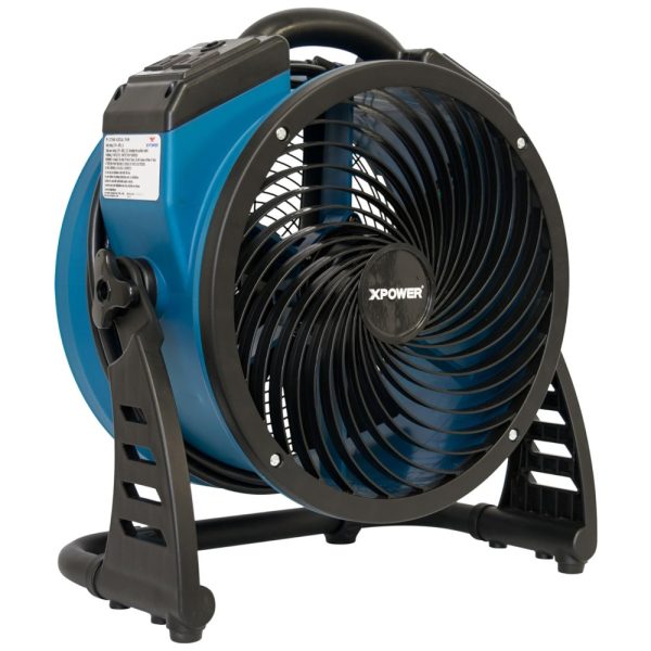 ectqt5bk9qd70b_0 jpg - Ventilador Industrial, Residencial, 1300 CFM, 4 Velocidades, 110V 1300W, XPOWER P 26AR, Azul