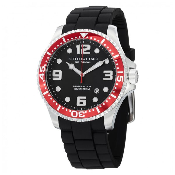 ectqtes20_576_0 jpg - Relógio Masculino Stuhrling Aquadiver 675 Quartzo 44mm, Vermelho