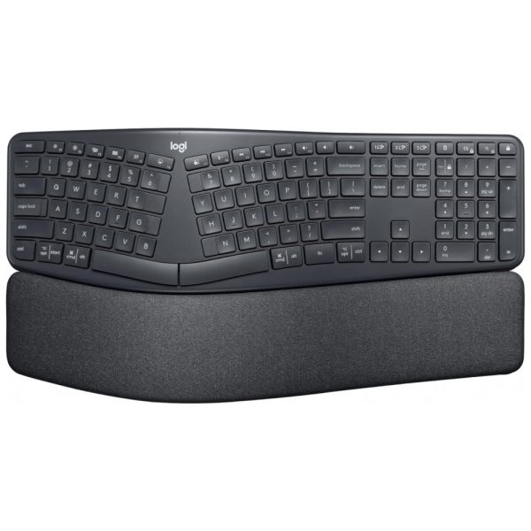 ectqtqt2kwz70b_0 jpg - K860 Teclado Ergonômico Dividido Sem Fio Recarregável Reduz a Tensão das Mãos com Descanso de Pulso, LOGITECH 920 009166, Preto