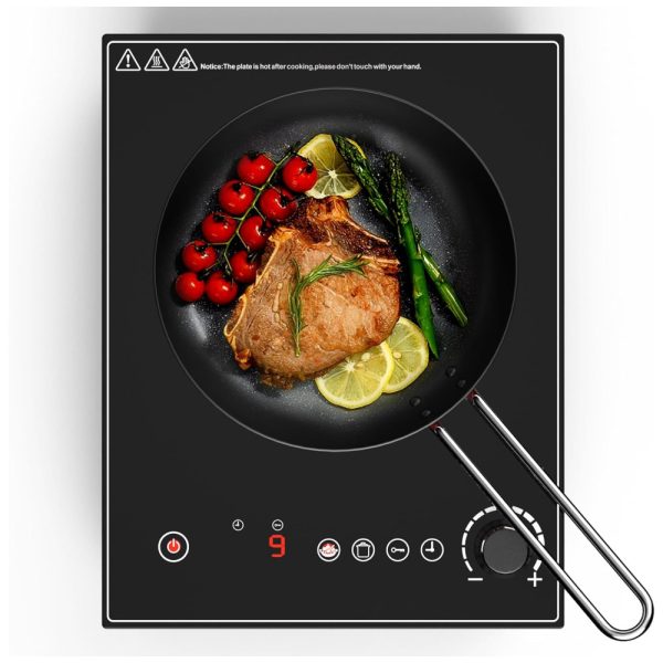 ectqtvj76ylc0b_0 jpg - Cooktop Elétrico Portátil de Indução com 9 Níveis de Potência, Temporizador e Trava de Segurança para Crianças, 110V 1800W, Wesonorous, Preto