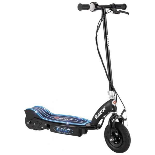 ectqui55kck00b_0 jpg - E100 Patinete Elétrico Scooter 16 kmh, para até 55 kg e Maiores de 13 Anos, RAZOR 13111231, Preto