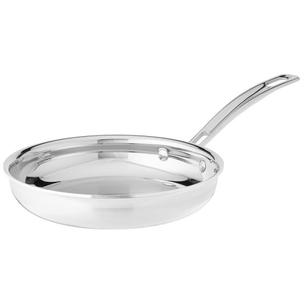 ectquk484p900b_0 jpg - Frigideira em Aço Inoxidável de 20 cm, Compatível com Todos os Fogões, Elétrico e Indução, Cuisinart MultiClad Pro