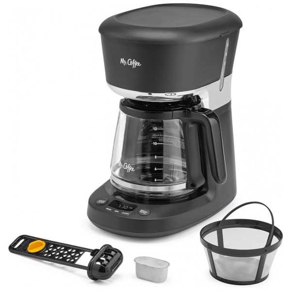 ectqv3wp4dv70b_0 jpg - Cafeteira Elétrica Programável Mr 2.8L, 900W, 110v, MR. COFFEE 2097827, Preto