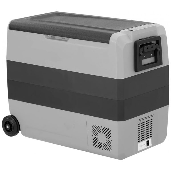 ectqv3yqxgm70b_0 jpg - Geladeira, Cooler Elétrico 60L Portátil Automotivo com Controle de Temperatura, 12, 24V, ALPICOOL, Cinza