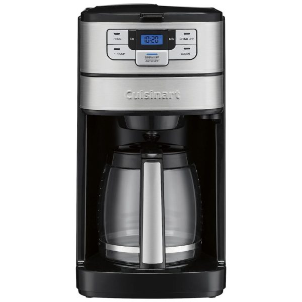 ectqvpm4kcd80b_0 jpg - Cafeteira Elétrica Programável 12 Xícaras Programável e Automática, 1025W, 110v, CUISINART DGB 400, Cinza