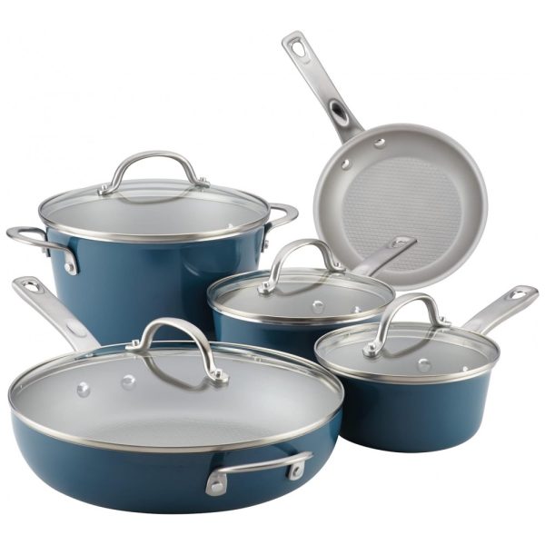 ectqvrcwdq570b_0 jpg - Conjunto de Panelas e Frigideiras Antiaderentes, 9 Peças, AYESHA CURRY KITCHENWARE 10769, Azul