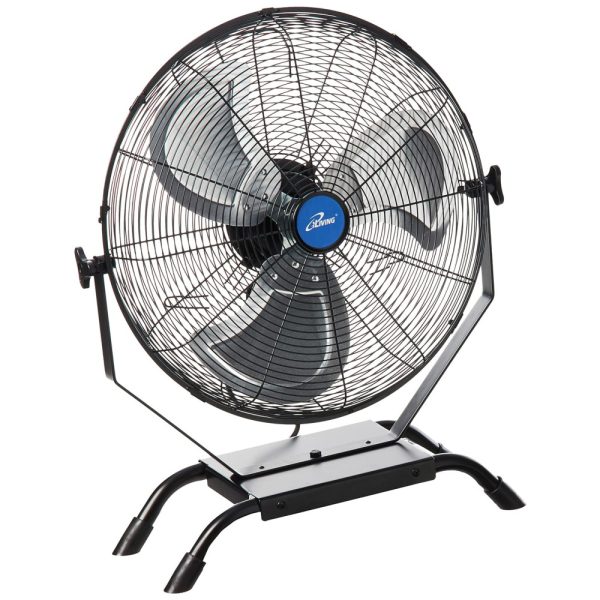 ectqvvpkv7880b_0 jpg - Ventilador de Piso Industrial, Parede 50cm, 110V 100W, ILIVING ILG8E20 15, Preto