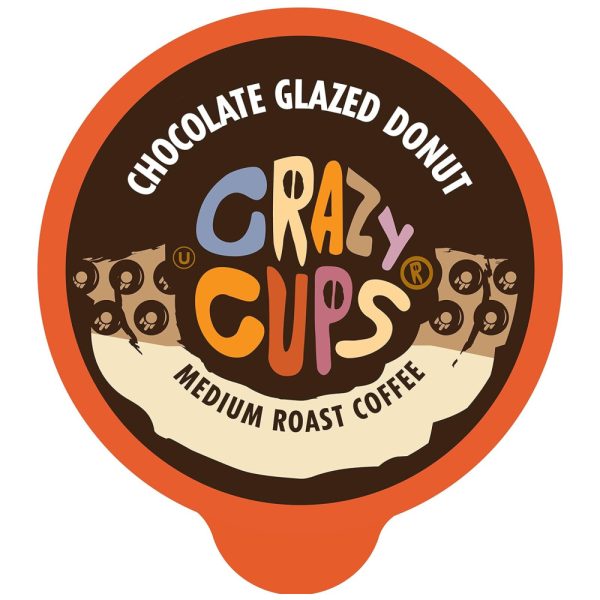 ectqwbvstkv70b_0 jpg - Cápsulas de café com sabor donut sabor chocolate, 22 unidades, CRAZY CUPS, Marrom