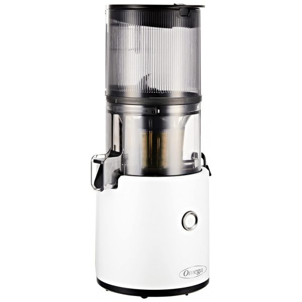 ectqwcd9rfwb0b_0 jpg - Centrifuga de Frutas 2 Litros com Função Reversa e Funil Extra Grande, 110V 150W, Omega Juicer JC2022WHT11, Branca