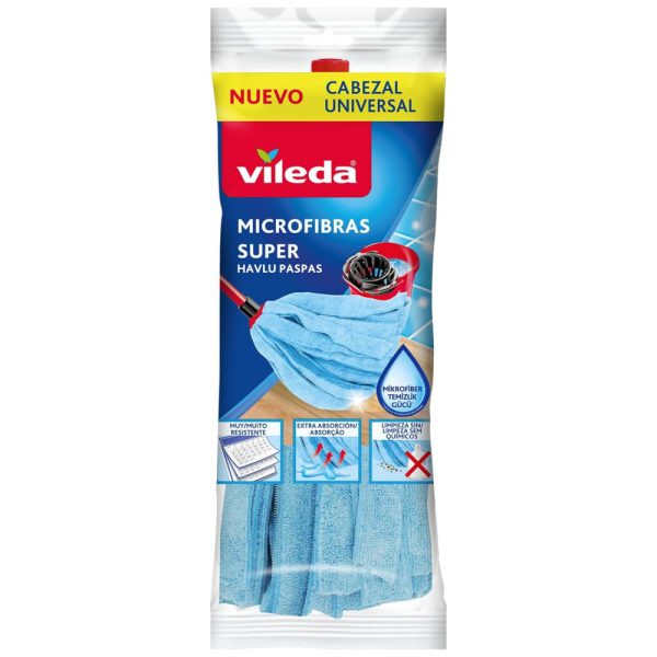 ectqwh9kllk80b_0 jpg - Refil Mop de Microfibra, Modelo Universão Vileda 167433