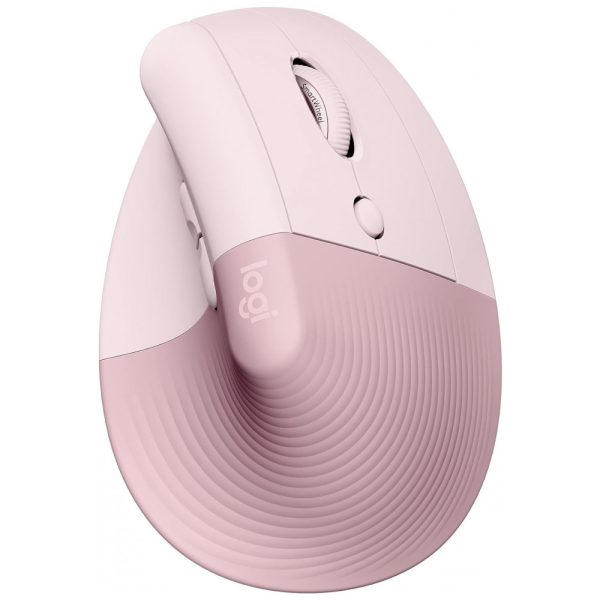 ectqwmlfxh890b_0 jpg - Mouse Ergonômico Vertical sem Fio Reduz a Tensão do Pulso com Bluetooth e Botões Silencioso, 4 Botões, LOGITECH 910 006472, Rosa