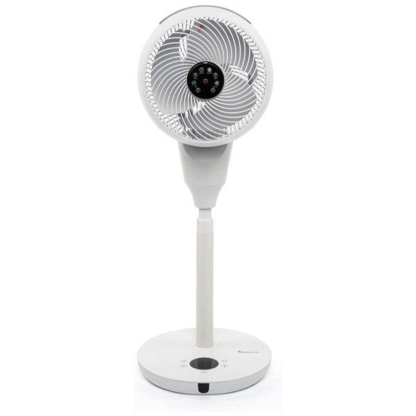 ectqwstxhk980b_0 jpg - Ventilador Pedestal com Baixo Consumo de Energia, Super Silencioso e 12 Velocidades, 220V 23W, Meaco MeacoFan 1056P, Branco