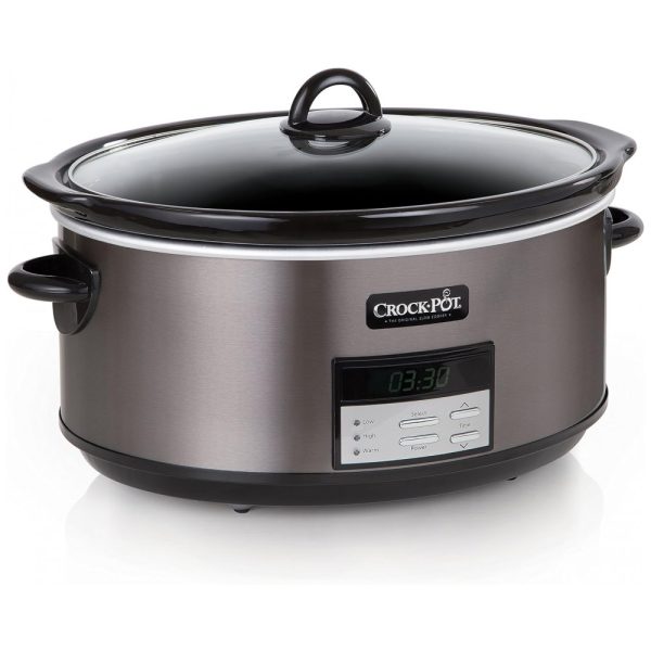 ectqx92yvfd70b_0 jpg - Crock Pot Slow Cooker Panela de barro fogão lento Fogão lento programável de 8 quartos com cronômetro digital SCCPVFC800 DS