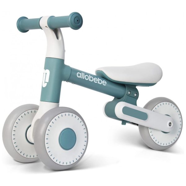 ectqxgqkf66b0b_0 jpg - Bicicleta sem Pedal para Crianças de 12 a 24 Meses, Allobebe, Verde