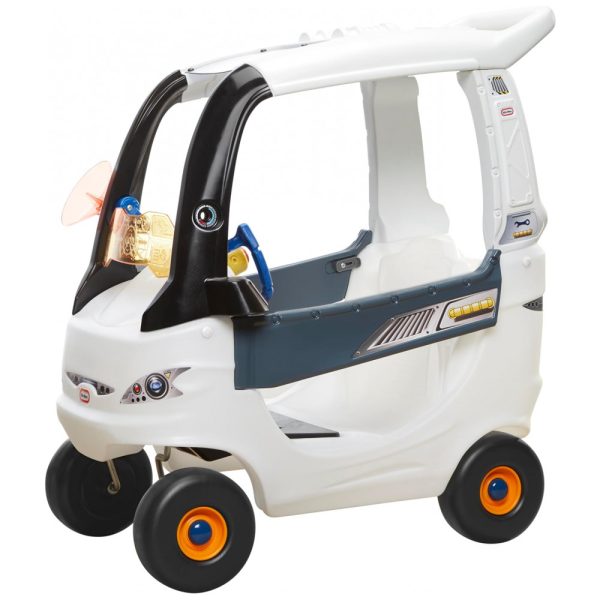 ectqxgyngrcc0b_0 jpg - Carro de Passeio Infantil com Efeitos Sonoros para Crianças de até 22 Kg, Little Tikes, Branco