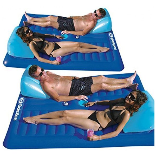 ectqxm6ghg970b_0 jpg - Solstice Colchão Inflável para Piscina com Suporte de Copos, Comporta até 2 Pessoas, SWIMLINE 16141SF 02, Azul