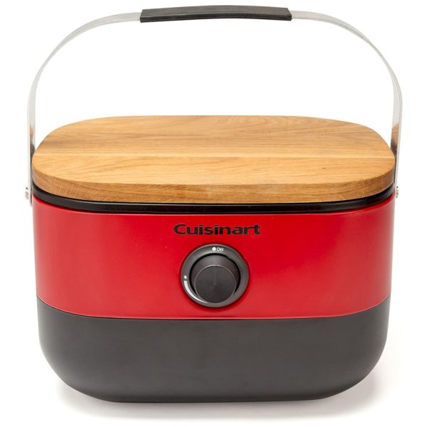 ectqxxqck2c70b_0 jpg - Churrasqueira, Grill a Gás, Portátil, CUISINART CGG 750, Vermelho