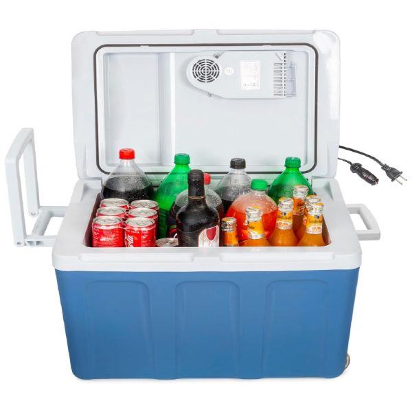 ectqy33ymdb70b_0 jpg - Geladeira e Frigobar para carro K box com rodas para carro e casa 45 litros, azul, KOOZAM, Azul