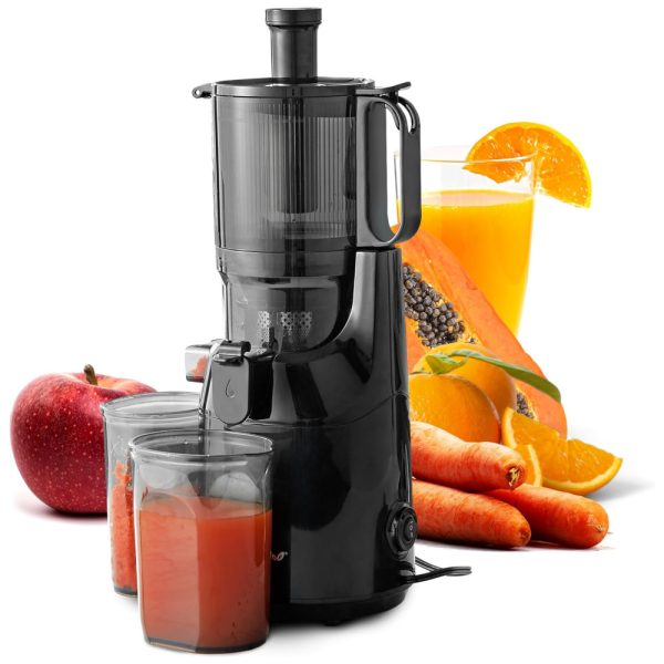 ectqy4vttbnc0b_0 jpg - Centrifuga de Frutas com Motor Potente, Fácil de Limpar, Sem BPA e Resistente a Impactos, 110V 150W, Elite Gourmet, Preta