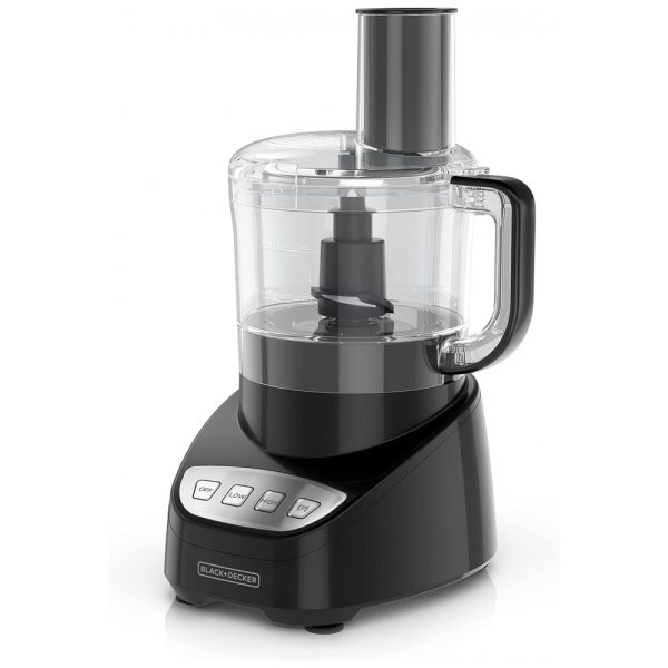 ectqy4xbn1480b_0 jpg - Processador de Alimentos Multifuncional 1,9 Litros em Aço Inoxidável, 110V 450W, BLACK DECKER, Preto