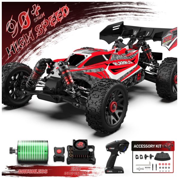 ectqy8q9zgxb0b_0 jpg - Carro RC Off Road 4X Escala 1 14 com ESC Independente e Velocidade de 70 km h, CROBOLL, Vermelho