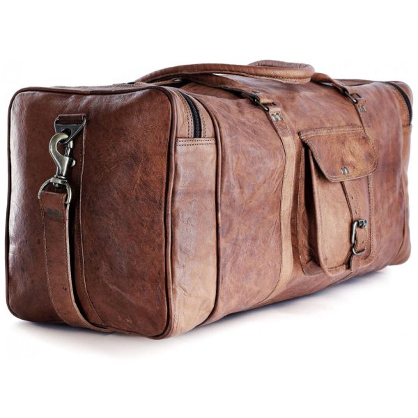 ectqya0u6tg00b_0 jpg - Bolsa de Viagem Masculina s Clássica de Couro, KOMALS PASSION LEATHER, Marrom