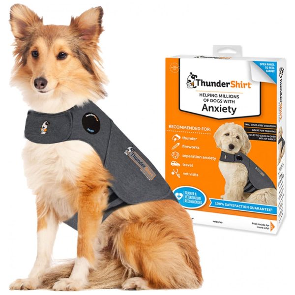 ectqye6kq8200b_0 jpg - Colete Anti Ansiedade e Extresse para Cães de Grande porte, 18 a 29 Kg, THUNDERSHIRT HGL T01, Cinza