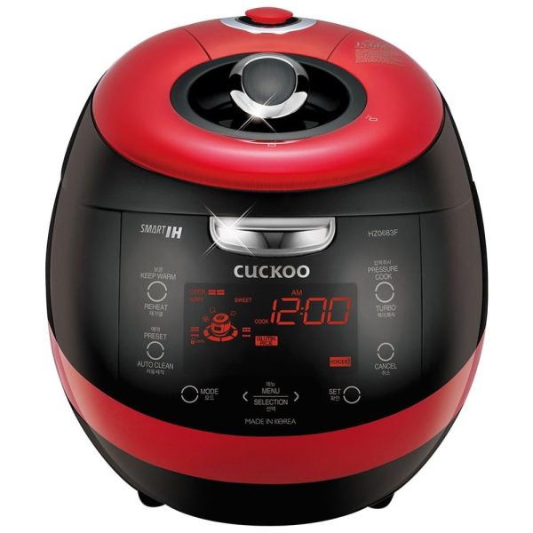 ectqyg3dmk170b_0 jpg - Multifuncional e programável por indução elétrica Aquecimento Panela de arroz, Red, CUCKOO CRP HZ0683FR, Vermelho