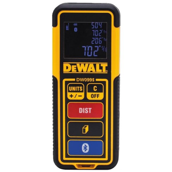 ectqykd69p670b_0 jpg - Medidor de Distância Digital com Bluetooth, DEWALT DW099S, Amarelo