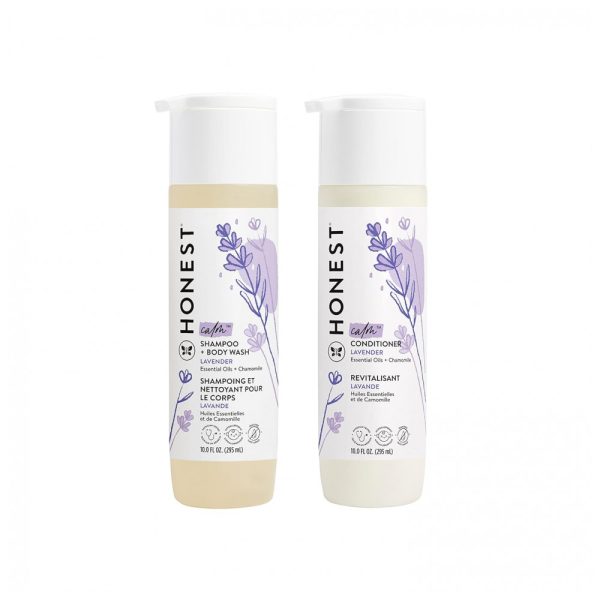 ectqym5v72b80b_0 jpg - Shampoo e Condicionador Revitalizantes com Óleos Essenciais, Camomila e para Todos os Tipos de Cabelo, HONEST H0041SBC0000R, Lavanda