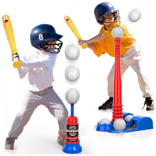 ectqysxk1zbb0b_0 jpg - Kit Beisebol Infantil para Treinamento de Crianças de 3 a 6 Anos, Bennol, Azul