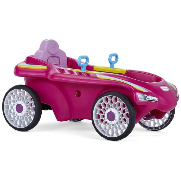 ectqzdym24590b_0 jpg - Carrinho de Passeio Infantil para Crianças de 3 a 10 Anos, LITTLE TIKES 660443M8, Rosa