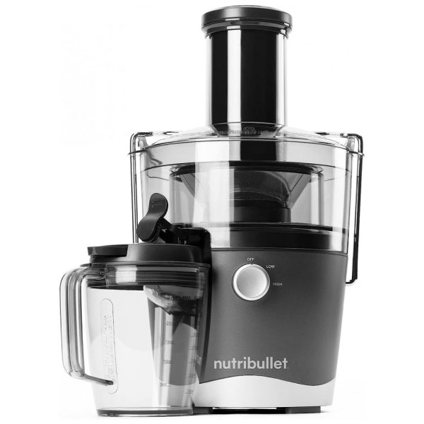 ectqzffnd5g80b_0 jpg - NBJ50100 Centrífuga de Frutas 1.5L com 2 Velocidades, Aço Inoxidável, 800W, escuro, escuro, 110v, NUTRIBULLET , Cinza escuro