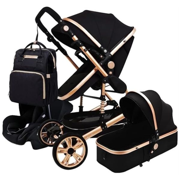 ectqzhtl4pwc0b_0 jpg - Carrinho de Bebê 3 em 1 Travel System, Design Ergonômico e Arnês Segurança de 5 Pontos, CHIPEL, Preto