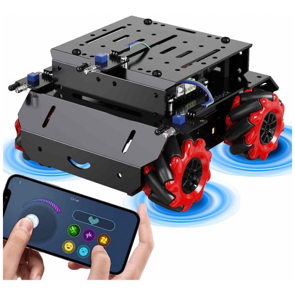 ectqzprytv290b_0 jpg - Kit de Construção Carro Robô mBot Programável Compatível com IDE Arduino e Raspberry Pi, MAKEBLOCK, Preto