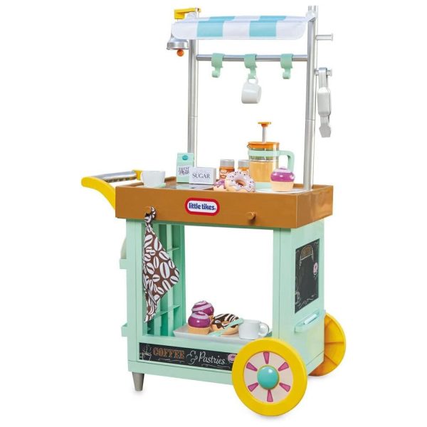 ectqzw6tg1w80b_0 jpg - Carrinho de Café de Brinquedo Realista 2 em 1 para Crianças de 2 a 10 Anos, Little Tikes, Amarelo