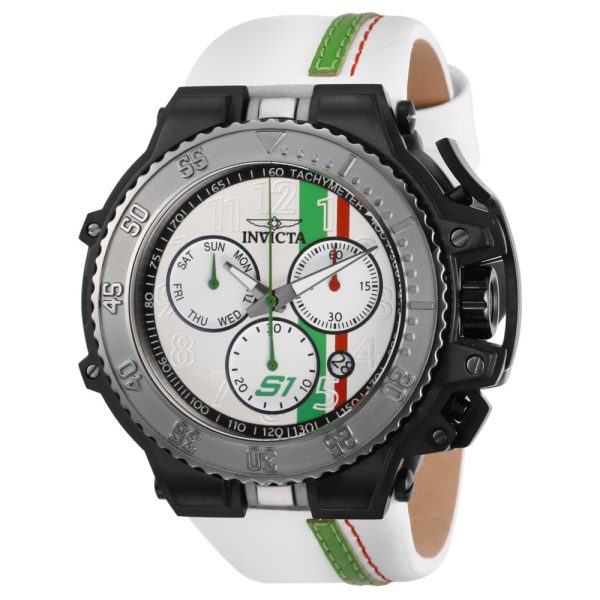 ectq10482_vni_0 jpg - Relgio masculino S1 Rally Race Team Swiss Ronda Z60 Calibre 58,5 mm. Cores branco, vermelho e verde Invicta 28401.