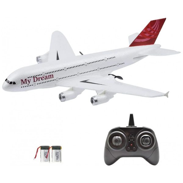 ectq11gyynq70b_0 jpg - Avião de Controle Remoto 2.4G Design 3CH, Idade Recomendada 14, LANDBOW, Branco