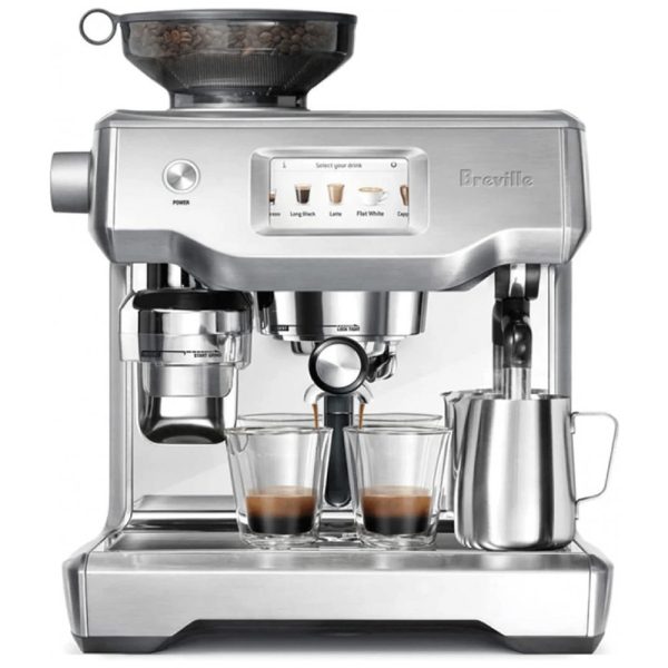 ectq19myyt370b_0-1 jpg - Cafeteira Elétrica Programável BES990BSS Expresso com Moedor, Vaporizador e Controle Digital, 1800 W, 110v, BREVILLE BES990BSSUSC, Prateado