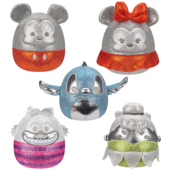 ectq19y5hpqb0b_0 jpg - Kit 5 Pelúcias Squishmallows de 12 cm para Crianças, Squishville SQDI00177, Colorido