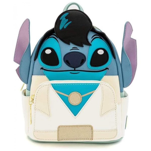 ectq1nsdps480b_0 jpg - Mochila Escolar Infantil 25cm Loungefly Elvis para Crianças, Branca e Azul