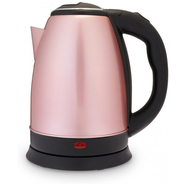 ectq1xty22m10b_0 jpg - Chaleira Elétrica, Capacidade 1.6 L, Aço Inoxidável, 1000W, 110v, PINKY UP 5044, Rosa