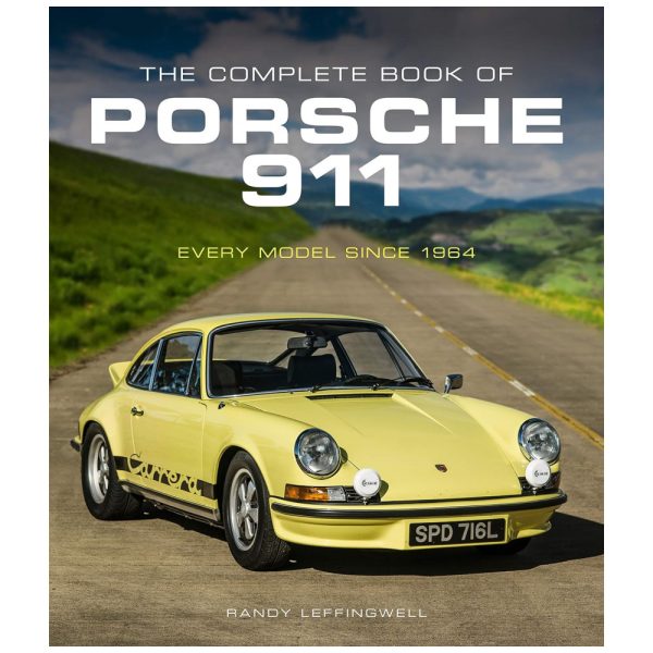 ectq2305630670_0 jpg - The Complete Book of Porsche 911 todos os modelos desde 1964 série de livros completos, Capa Dura em Inglês, 344 Paginas, Amarelo