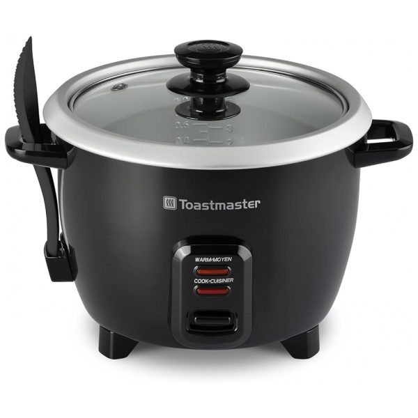 ectq2wzhnvm70b_0-1 jpg - Panela de Arroz Elétrica 2,4L com Tampa de Vidro e Copo Medidor, 400W 110V, Toastmaster TM101RCCN, Preta